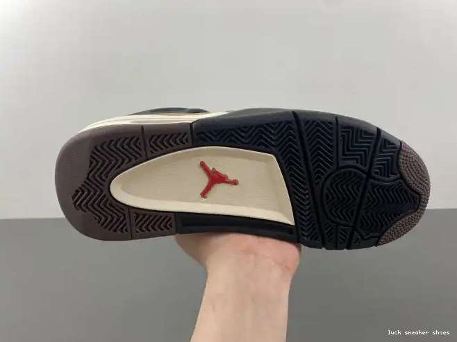 Reps LUCY Scott Retro 4 Air Brown x Travis Jordan AJ4-882335 TS 0420